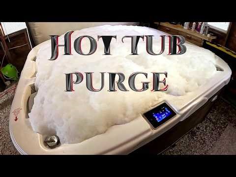 Hot Tub Purge and Deep Cleaning.