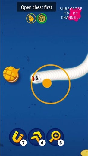 Snake worm eating game #gaming #gamingshorts #gameplay #didigaming #snakegame #shorts #wormszone