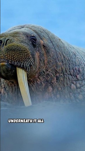 Walrus in 60s: Tusks vs Ice!