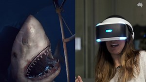 We gave PlayStation VR a whirl. Here's what it's like to feel like you're trapped in a shark tank... http://bit.ly/2ekqICX | The Australian