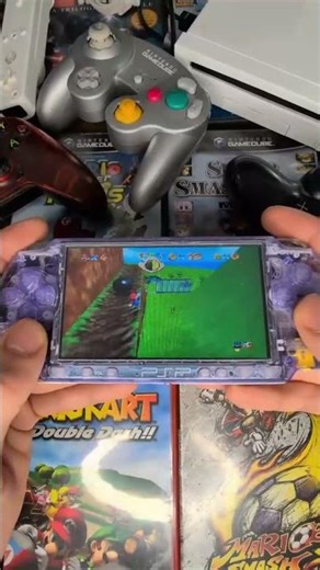 Standard Issue: The Crystal Purple PSP 💜 #gaming #psp #aesthetic