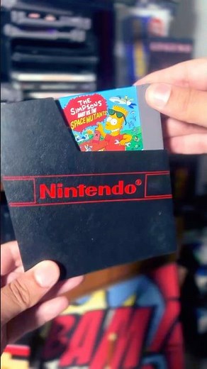 The Original Simpsons Game 🕹️ #nintendo #nes #retrogaming #nostalgia #gaming #90s #nostalgic #80s