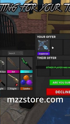 كيف جبت جميع أغراض MM2 بسهولة وبأرخص الأسعار! 😍💰 #roblox #mm2 #متجر_محمد_زاهر