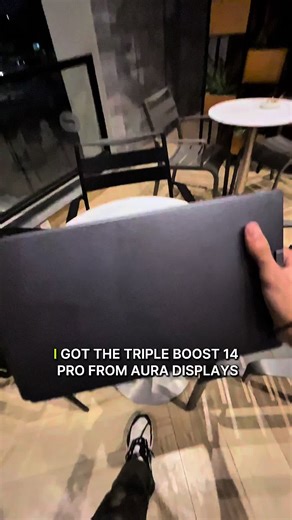 Aura Displays Triple Boost 14 Pro: Work Anywhere