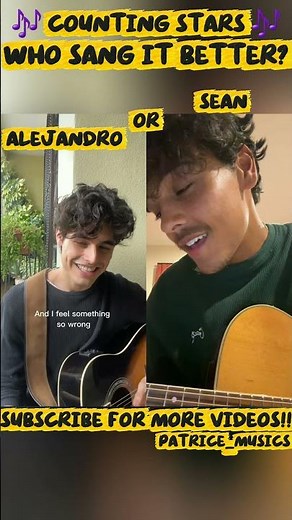 Counting Stars - music cover part boys. 🎶🎧#viralshorts #duet singing #shortsviral #explore