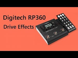Digitech RP360XP - Distortion Effects