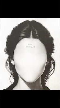 Face Drawing Tutorial #art #drawing #shorts