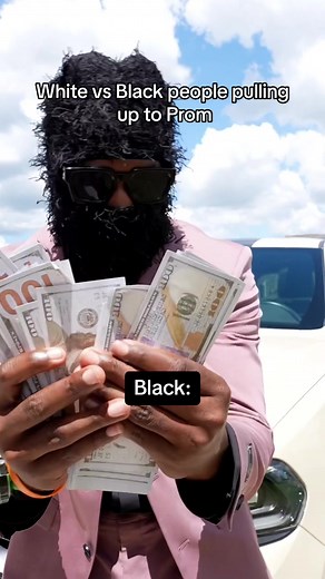 White vs Black People Pulling Up to Prom in 2024
