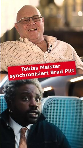 Tobias Meister - the German dubbing voice of Brad Pitt