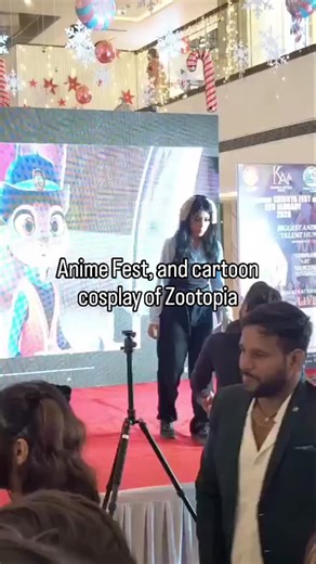 igerpie ッ on Instagram: "Zootopia cosplay, Zootopia 2, Zootopia movie, cartoon cosplay Anime festival in Jabalpur be like: • Introverts becoming extroverts 😭 • Anime jokes only otakus understand 🗿 • Phones full, storage crying 📱 • Happiness unlocked 🎌 If you’re an anime fan, this hit home 💯 #animefanfest #Anime #AnimeIndia #cartooncosplay #AnimeFestival Anime fanfest, Anime fest Anime festival, anime India,"