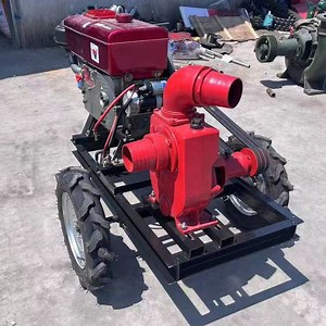 [Hot Item] Ns-150 Self-Priming Pump with Zs1125 25HP Diesel Engine Electric Start Farm Irrigation Pump