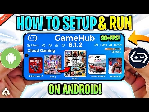 🔥 GAMEHUB EMULATOR ANDROID V6.12 NEW UPDATE - SETUP/SETTINGS & GOD OF WAR GAMEPLAY! WINDOWS EMULATOR
