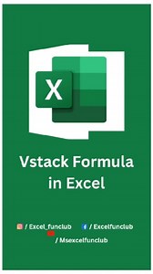 VSTACK Formula in Excel with consolidated trick 🔥 Excel tips and tricks Excel formula,Excel tutorials #Excel #exceltips #exceltricks #excelshorts #excelformula #ExcelTutorial #exceltipsandtricks #excelshortcutkeys #exceltutorials #msexcel #spreadsheets | excel_funclub