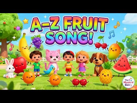 Learn All Fruit Names with The Musical Berry! 🍓🎶