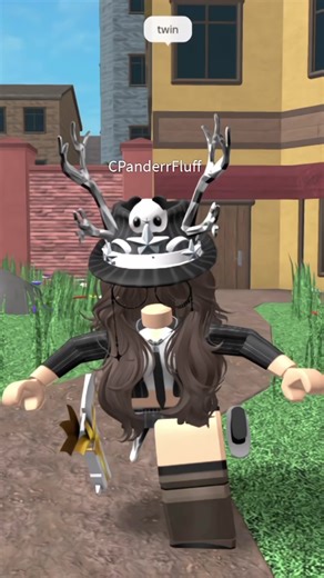 just me and my twin @dapandagirl.yt 🥰 - #mrspanda #roblox #mm2 #mm2roblox #murdermystery2 #dapandagirl