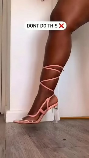 15K views · 61 reactions | The best ways to tie your strappy heels #heels | How To Make | Facebook