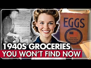 25 STRANGE 1940s Items You Won’t Find in Grocery Stores Today