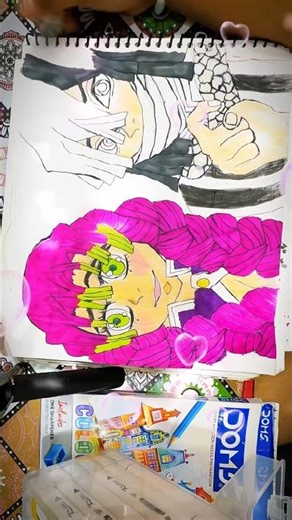 Demon slayers ❤️ #art #artandcraft #drawing #anime #viral #demonslayer