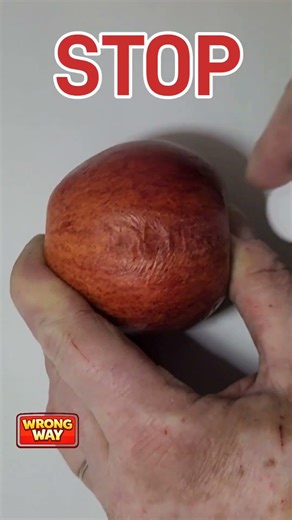 Can a 3M hook peel an apple?