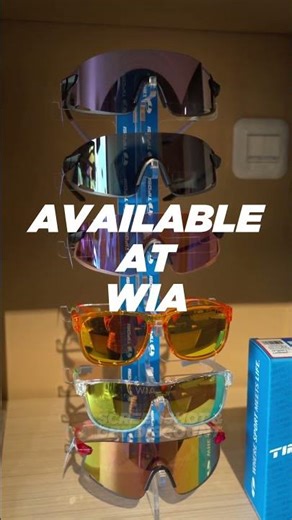 TIFOSI OPTICS: NOW AVAILABLE AT WIA STORE! ✨