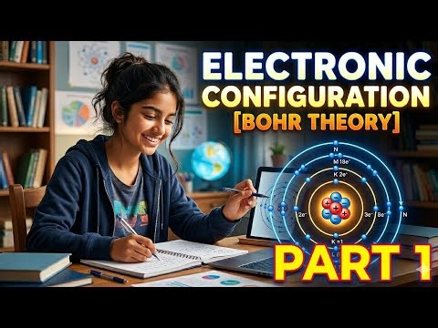 Electronic Configuration (Bohr Theory) Part 1 | Easy Trick for Beginners | ScoreMax by Komal