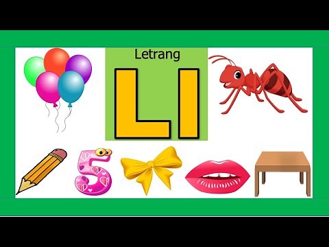 LETRANG Ll II MGA SALITANG NAGSISIMULA SA LETRANG Ll II TITIK Ll SA ALPABETONG FILIPINO