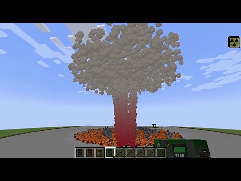 Minecraft: Guns, Rockets and Atomic Explosions mod (20+ Weapons & EXPLOSIVE)