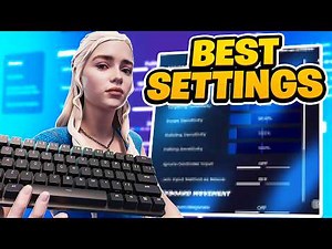 *NEW* BEST PC Keyboard & Mouse Settings, Sensitivity + Keybinds in Fortnite!