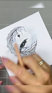 30K views · 863 reactions | Jo’s first craft with the New stamps and stencil  Join Jo as she demonstrates a beautiful tutorial, creating an enchanting scene using the new stamps and stencils ✨The full tutorial is available on our here - https://www.laviniastamps.com/specters-misty-evening-with-jo-rice/  | Lavinia Stamps | Facebook