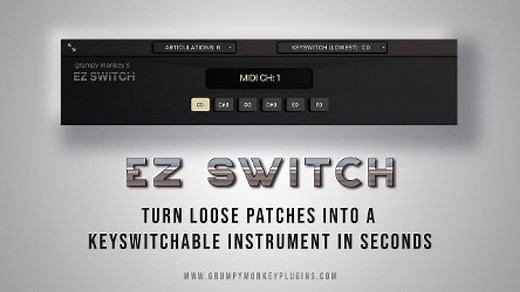 FREE Plugin - Make Multiple Kontakt Patches Keyswitchable