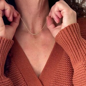 Personalized Necklace With Name, Date, or Hidden Message in Morse Code, Custom Best Friend Gift, Golden Morse Code Necklace - Etsy