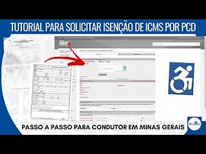 Tutorial for requesting ICMS exemption for people with disabilities on your own 2024