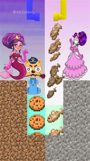 Sprunki Dodo, who should you choose—Mermaid Lily or Princess Lily?