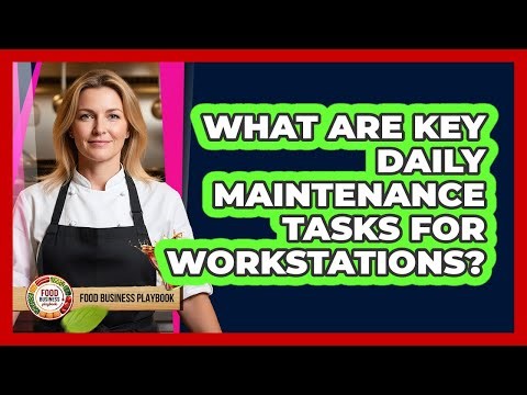 What Are Key Daily Maintenance Tasks For Workstations?
