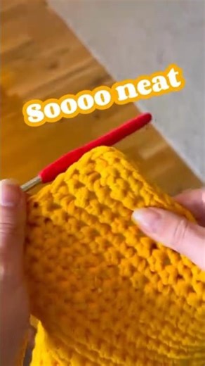 How to crochet a neat and even edge? #crochet #crocheting #hooked #crocheteveryday