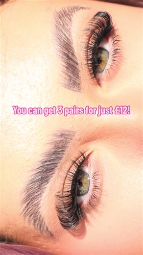 Unicorn Cosmetics Russian Strip Lashes Bundle - 3 Pairs for £12!