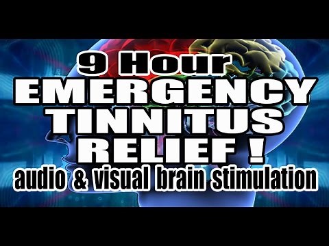 TINNITUS RELIEF! Violet Noise + Neuromodulation + Visual Stimulus
