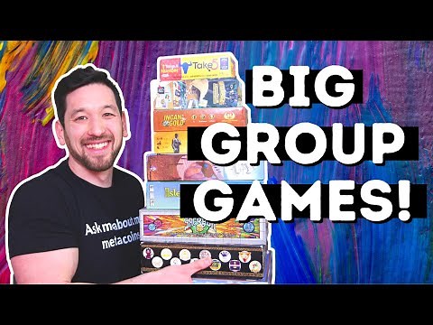 My Top 30 Games for Big Groups! (Plus a Giveaway!) 🎁