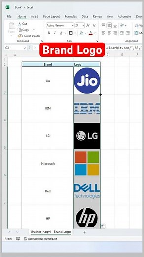 Stop Copy-Paste! Insert Images in Excel with One Formula 😎
