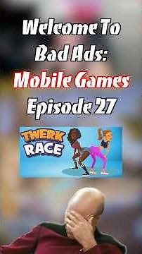 Bad Ads, Mobile Games Edition! Episode 27: Twerk Race 3D #shorts #ads #mobilegames