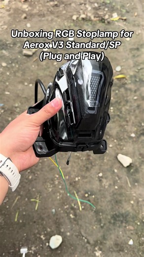 RGB Stoplamp Installation Guide for Aerox V3