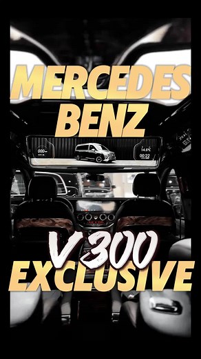 Mercedes Benz V300 VIP Van: Customized Business Experience