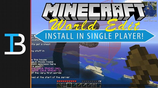 How To Download & Install World Edit In Minecraft Single Player
