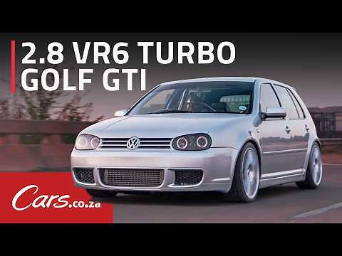 VR6 Engine-swapped Golf Mk4 GTI - Big turbo, big power, still front wheel drive!