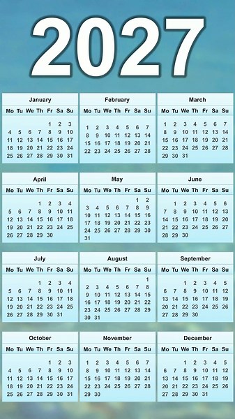 2027 Calendar