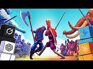 AIs Play Totally Accurate Battle Simulator