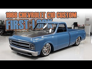 FIRST LOOK - Supercharged LS3 Roadster Shop Chassis Equipped 1968 Chevrolet C10 Custom Pickup