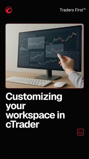 Customizing your workspace in cTrader. #cTrader #tradingplatform #forex #tradingtools