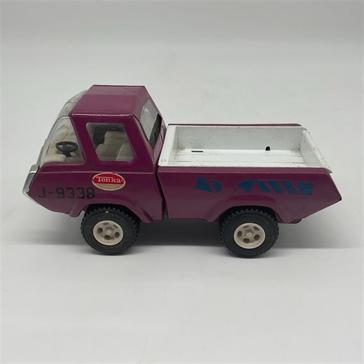 Vintage 1970s Pink Tonka Truck: Retro Toy Collectible - Etsy UK