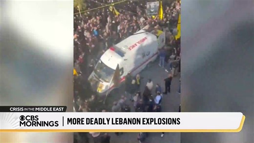 1.4K views · 25 reactions | Hezbollah is blaming Israel for a second wave of deadly explosions across Lebanon, which officials say killed at least 20 people and injured hundreds more. Israel has neither confirmed nor denied its involvement. | CBS Mornings | Facebook